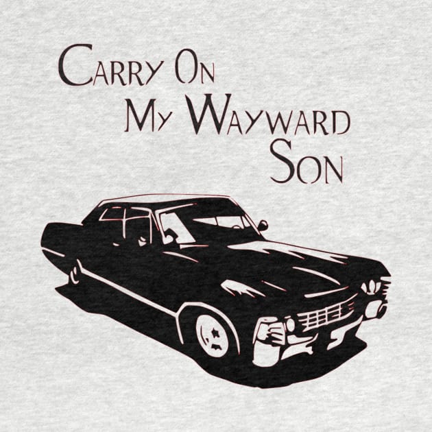 Carry On My Wayward Son by OtakuPapercraft